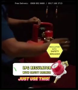 Low Pressure Gas Regulator Model IC 777 with Gas Auto Safety Controller