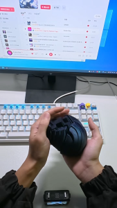 Rotatable and deformable ball 3D printed stress-relieving twist ball toy for adults and children help you relax.