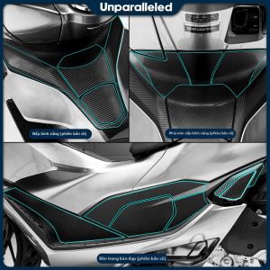 Unparalleled | Dán Decal Giáp Dày Tương Thích Honda PCX160 Mẫu 20-25
