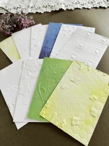 2025 New 3D Embossed Relief Folder - Christmas Snowflake Scene | 5 x 7 inches for photo album paper handmade scrapbook craft de