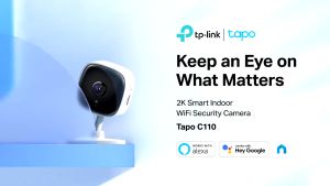 TP-Link Tapo C110 3MP Full HD Wireless WiFi Smart Security Surveillance IP Camera - WARRANTY