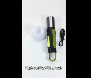 Flashlight Super Bright Torchlight Zoomable Waterproof Camping Light Zoom Led USB Rechargeab