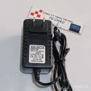 Adapter DC 6V - 2A ( Đầu cắm 5.5mm x 2.1mm)