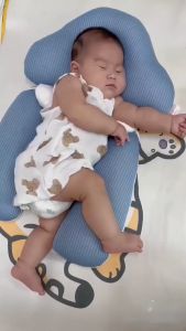 หมอนกันสะดูงของแรกเกิด หมอนเด็กทารก หมอนหัวทูยทารก หมอนหลูมหัวทูย หมอนข้างเด็ก หมอนข้างทารก หมอนสำหรับเด็กทารก เด็กแรกเกิด