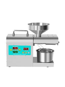 RG-311/RG-312 Hot Cold Oil Press Machine English Version Stainless Steel Intelligent Temperature Control Oil Presser 220V/110V