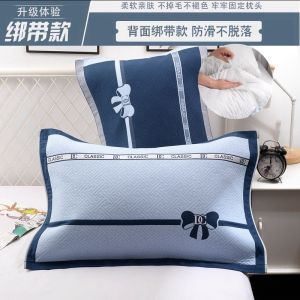 Pure Cotton Thickened Non-Slip Pillowcases European Style Student Couple Double Pack Large Size Single Person Pillow Towels