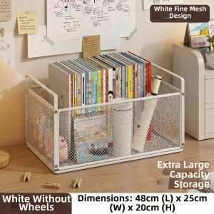 MINGZHIYIFAN | Multifunctional Kitchen Storage Basket with Wheels
