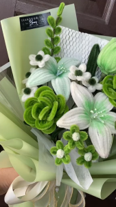 100PCS DIY Flower Bouquet Made of Fuzzy Wire - Perfect for Any Occasion and Gifts (Children's Handicraft Toys)