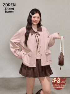ZHANGDAREN | Bộ Quần Áo Nữ Ôm Dáng Oversized