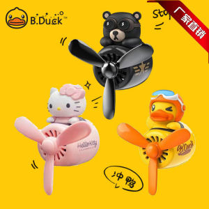 Sáp Thơm Nước Hoa Hoạt Hình Lái Máy Bay Gắn Cửa Gió Ô Tô Xe Hơi Siêu Dễ Thương