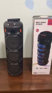 ลำโพงบลูทูธ รุ่นZQS 8301 ดอกลำโพง 8 นิ้ว3ดอก ปรับเสียงเบส แหลม เสียงไมค์และ ECHOได้  มีไฟกระพริบ แถมฟรีไมโครโฟนไร้สาย ลำโพงบลูทูธ Zqs Zqs 8301 Bluetooth Speaker - Lazada