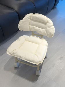 Rolling Backless Stool with Wheels Universal Wheel Child-Carrying Shoe- Changing Seat Backless Chair Home Leisure Furniture