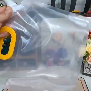 ถุงลิตร ถุงแกลลอน 2.5/5/10 ลิตร ปากกว้างพับเก็บได้ ถุงเก็บธัญพืช เกรดอาหาร ใส่ของเหลวได้ ก้นตั้งโปร่งใสฝาล็อคแน่น