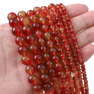 4-10mm 38cm Watermelon Jade Natural Stone Beads For DIY Necklace Bracelet Jewelry Making