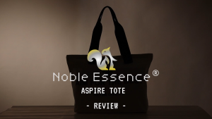 Túi tote vải canvas có khóa kéo Noble Essence® Aspire Tote T8 đựng laptop đi học đi làm thời trang