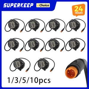 Front Light Headlight For Kukirin G2 Pro for KUGOO KIRIN G2 MAX Electric Scooter Handlebar Lamp Head Front LED Light Parts