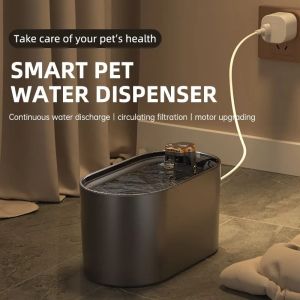 House Life 3L Constant Cat Water Dispenser Automatic Circulation Filter USB Smart Sensing Pet Dog Fountain No Water Protection