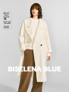 BEIQIANI | Diamond Cut Series Wool Double Face Coat for Women