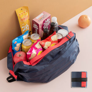 Camouflage Foldable Storage Bag with Handle Portable Large Capacity Travel Handbag Eco-Friendly Shopping Tote for Outdoors
