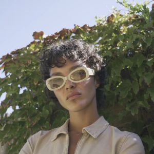 Sunnies Studios Reese (Rectangle Sunglasses Shades for Men and Women)
