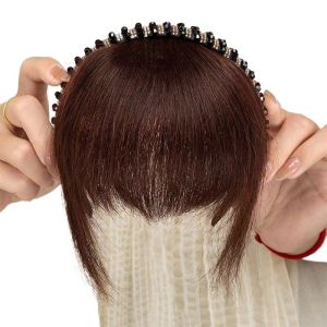Diamond Encrusted Hairband Womens Hairline Enhancement Fake Bangs White Hair Coverage Hair Accessories Beauty Care
