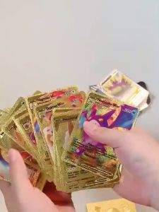 55Pcs/Box Kartu Pokemon Isi 55Lembar Mainan Kartu Koleksi Pokemon