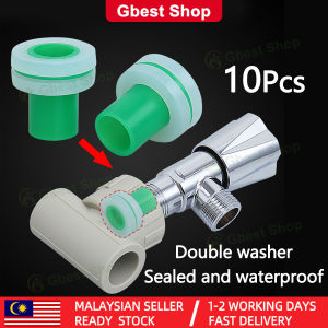 Gbest 10Pcs Creative Faucet PPR Pipe Plugs Leak proof Sealing Gaskets Tape Valve Prevent Dripping Sealed Ring Silicone rubber washer ring water tap rubber stopper plumbing accessories faucet toilet rubber seal gasket