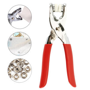 (Ready Stock)1Pc Plier Rivet Snap fastener Hand Tool Fastener Eyelet Cloth Shoe Bag Pliers for 9.5mm Button Clothes Buttons Press Fixing Tool
