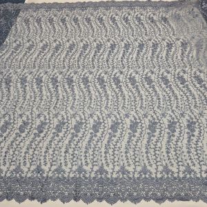 (COD) Tille bordir pinggir prada Full payet|Tille bordir spenggel|Motif baru!