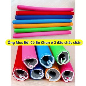 Ống Mus Rỗng Đa Sắc Cho Vòng Bảo Hiểm Xe Máy Chất Liệu Thoáng Khí Dài 50cm Không Kèm Vòng Sắt