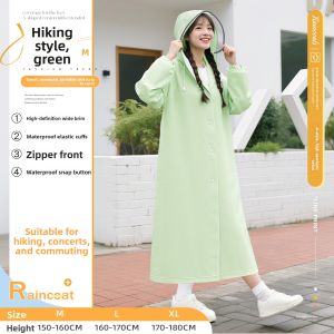 ZHENGYU | Long Full-body Raincoat For Women Students