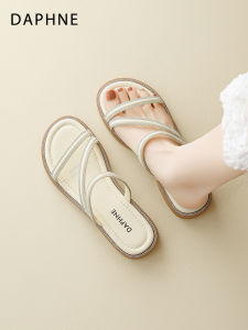 Daphne | Flats Low Heel Sandal Slides