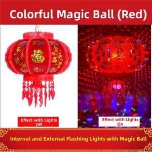 360 Degree Rotating Multicolor Lantern