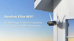 Reolink Elite WiFi 4K 8MP 180° Panoramic WiFi CCTV Camera Color Night Vision Smart Detection IP67