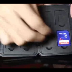 8 Slots Memory Card Case Water-Resistant Anti-Shock Memory Card Wallet