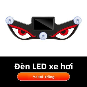 Đèn Cảnh Báo LED Mắt Quỷ Solar Devil Eye Cho Xe Toyota Land Cruiser Prado 120 FJ120 2003-2009 - Phụ Kiện Ô Tô - Chất Liệu ABS Điện Áp 5V