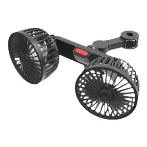 Car Dual-head USB Fan 12V-24V