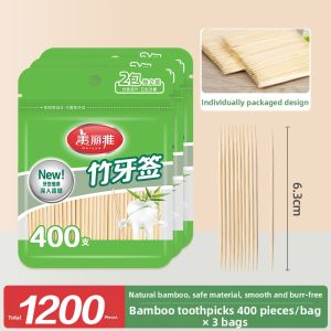 Maryya | Disposable Bamboo Toothpicks for Fruit 3600 Pieces