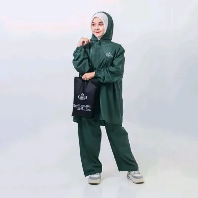 jas hujan raincoat castil pria wanita anti bocor langsung konveksi