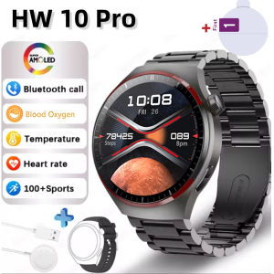 Đồng hồ thông minh Hw10 Pro 1.52 Inch 360*360 Màn hình HD Đồng Hồ Không Thấm Nước IP67 Màn Hình Cảm Ứng Thể Thao theo dõi sức khỏe Bằng Giọng Nói Gọi Đồng hồ tập luyện Cho Đồng hồ thông minh Android