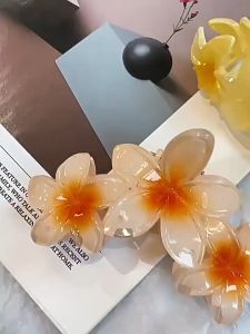 DBI Jepit Bunga Kamboja Model 3 Jedai Bunga Bali Warna Warni Soft Fashion Aksesoris Rambut Wanita