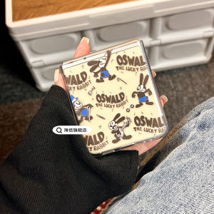 Haitian Mickey Compatible Samsung ZFlip7FE Foldable Screen Purax Phone Case NovaFlip Protective Cover Fold6 Huawei Pocket2 Honor VFlip/N3Flip Xiaomi Mixflip2