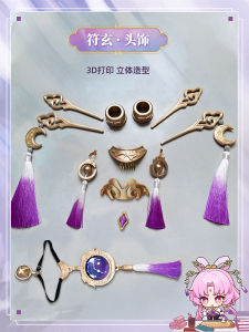 Collapse Star Dome Railway Cos Fu Xuan Csoplay Props Accessories Accessories Headdress