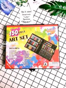 Pensil Crayon Warna Set Isi 150 Pcs Krayon Alat Lukis Mewarnai Gambar