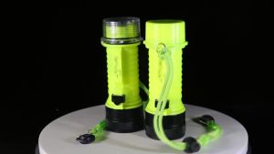 Asafee XHP50 LED Diving Flashlight 30M Underwater Torch 100M Range Scuba Lantern Yellow White Light Canister Shotlight Hand Lamp