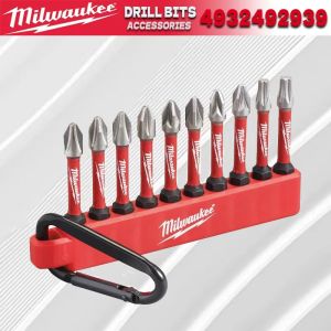 Milwaukee | Milwaukee 4932492939 Shock Wave Impact Screwdriver Head Lock Set 10 Piece Set Screwdriver Bit
