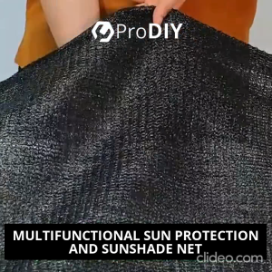 2M X 30M Sun Shade Net 50% 70% 90% UV Protection HDPE Sunshade Net Outdoor Jaring Hitam Pelindung Matahari Netting Hitam