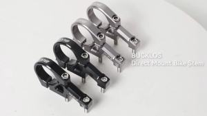 BUCKLOS | BUCKLOS Downhill Bike Stem 31.8/35MM Pipe Cycling Stem Riser Table Aluminum Alloy Mountain Bicycle Bridge Short Power