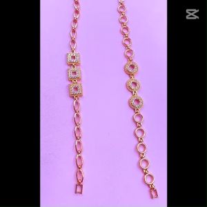 สร้อยข้อมือแฟชั่น แบบเกลียว เรียบง่ายระดับไฮเอนด์ อินเทรนด์สไตล์เท่เครื่องประดับมือ