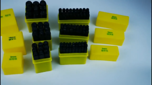 9pcs Steel Number Punch Stamp Set 4-10mm Numbers Stamping Puncher Set Kit Set Metal